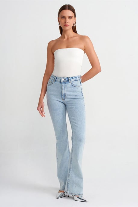 Strapless Bodycon Bandeau Blouse - Image 3