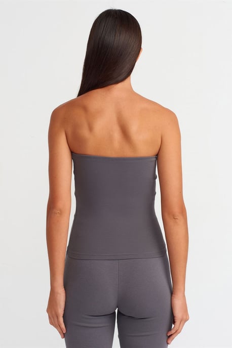 Strapless Bodycon Bandeau Blouse - Image 2