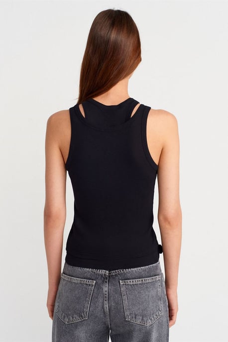Katoenen Geribbelde Crop Top - Image 2