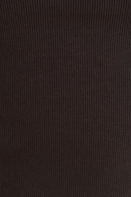 Geribde vierkante-hals mouwloze blouse - Image 4