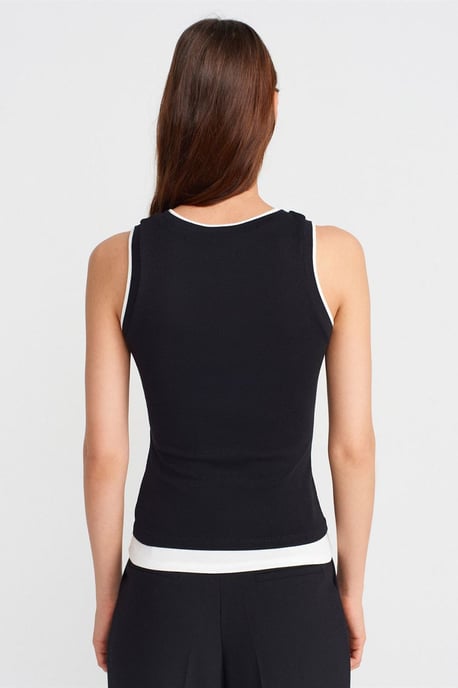 Mouwloze Ribbel Katoenen Blouse - Image 2