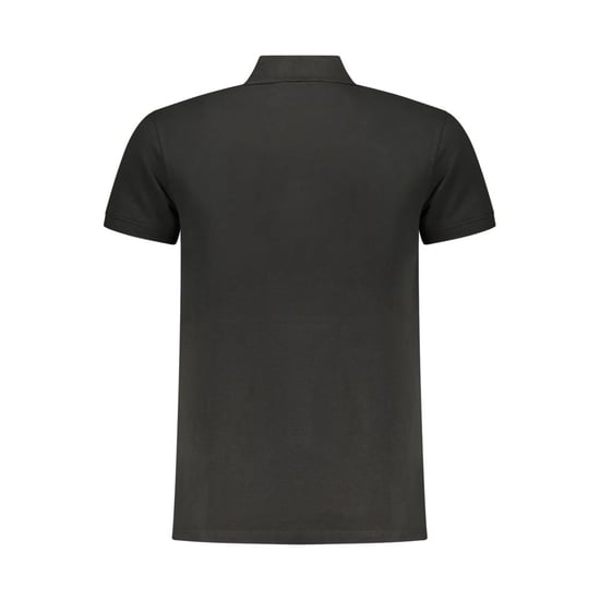 Zwarte Poloshirt Met Logo Van Een Ijsbergdriehoek - Image 2
