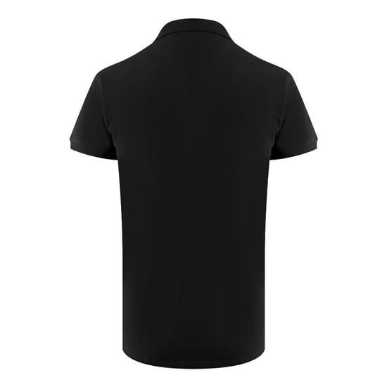 Zwarte Poloshirt Met Logo Van Een Ijsbergdriehoek - Image 2