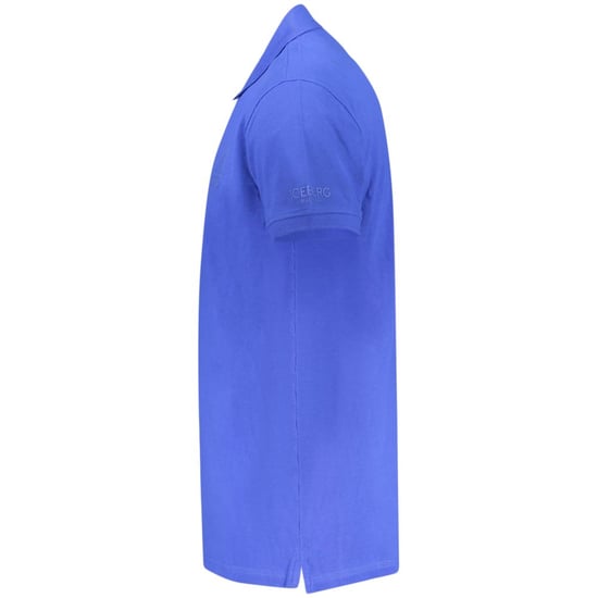 Ijsberg Driehoek Logo Blauwe Polo Shirt - Image 3