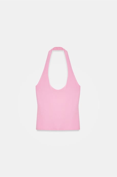 Halternekkortingen Slim-Fit Blouse - Image 5