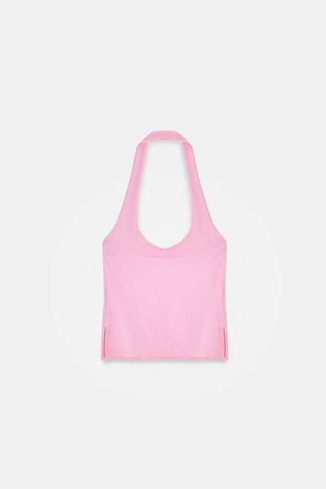Halternekkortingen Slim-Fit Blouse - Image 6