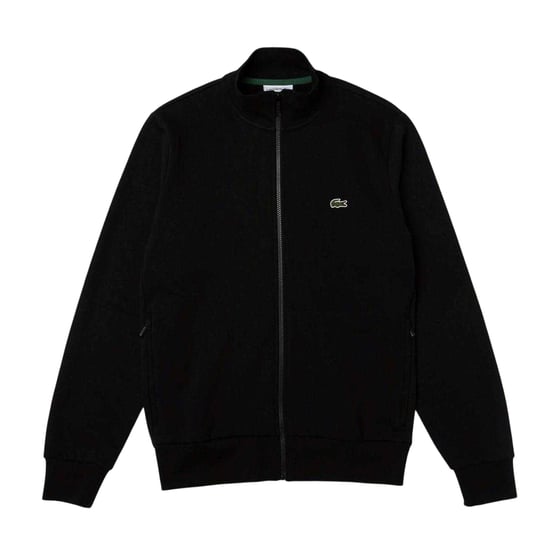Lacoste Sweatshirt met volledige rits voor heren (Zwart) - Image 2
