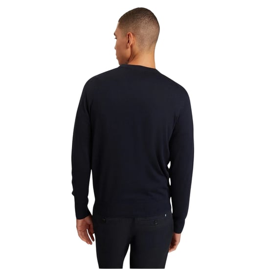 Ted Baker Heren Trui van Merinowol met lange mouwen (Marine) - Image 2