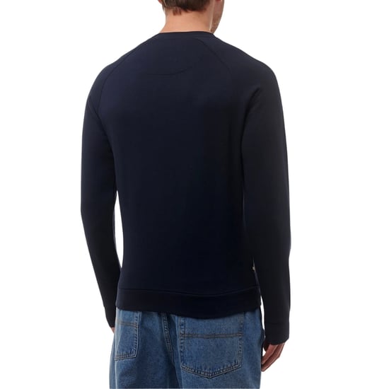 Aquascutum Active Patch Crewneck Marineblauw - Image 4