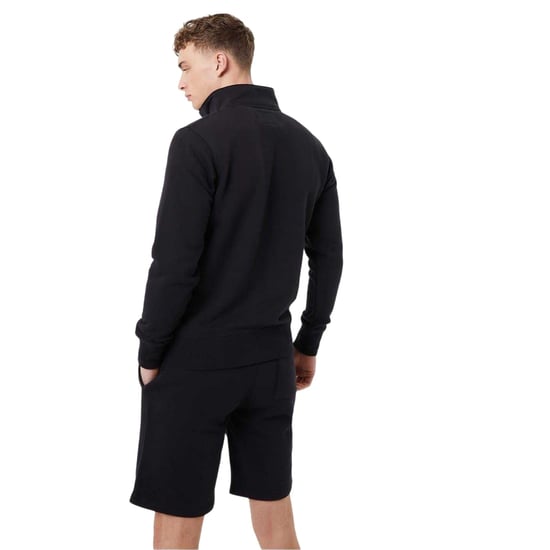 Jack Wills Heren Barchester Quarter Zip Sweatshirt (Zwart) - Image 2