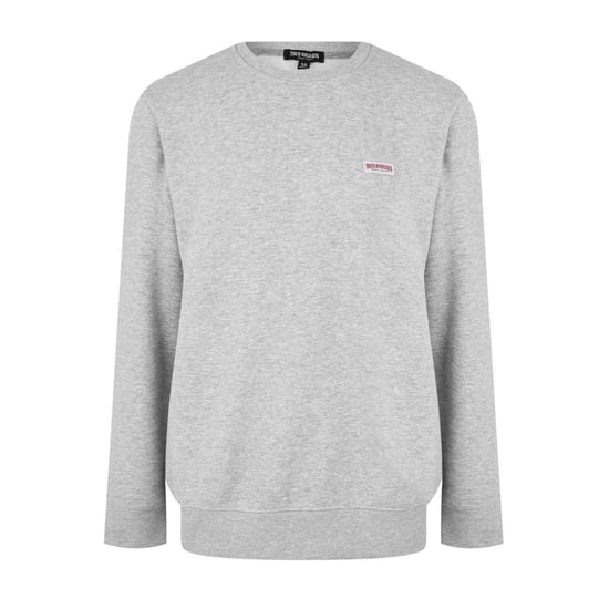 True Religion Heren-sweatshirt met logo en fleecevoering (Grijs) - Image 1