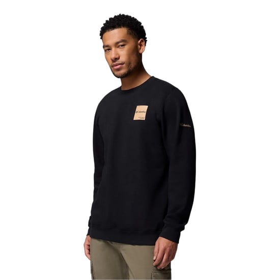 Columbia Heren Trek Sweatshirt met Crew Hals (Zwart) - Image 1