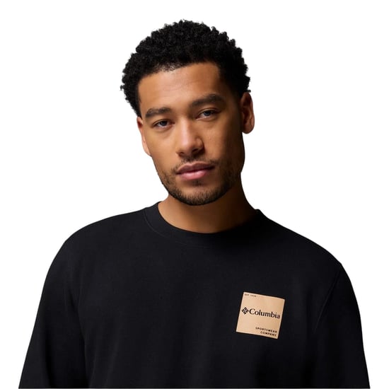 Columbia Heren Trek Sweatshirt met Crew Hals (Zwart) - Image 4