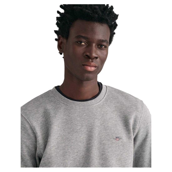 Gant Heren Sweatshirt met ronde hals (Grijs) - Image 4