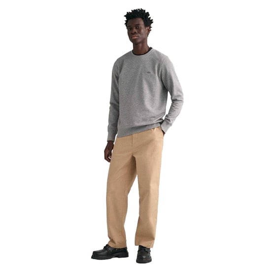 Gant Heren Sweatshirt met ronde hals (Grijs) - Image 5