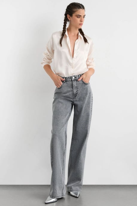 Satin Klassiek Shirt - Image 2