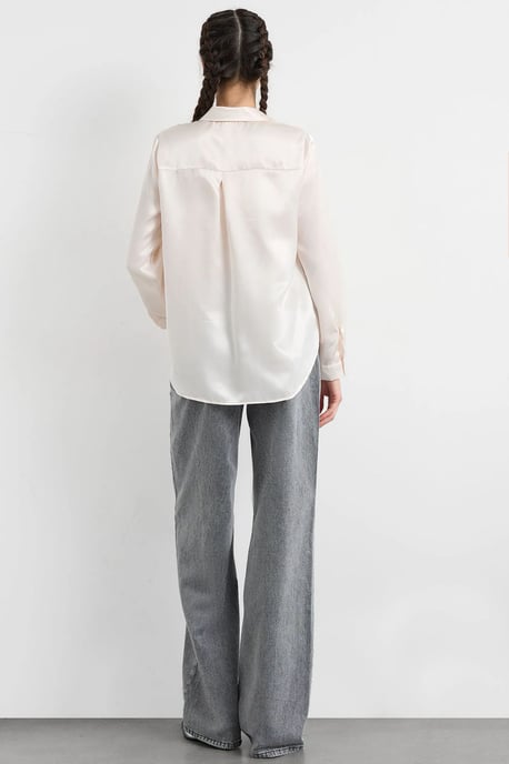 Satin Klassiek Shirt - Image 4