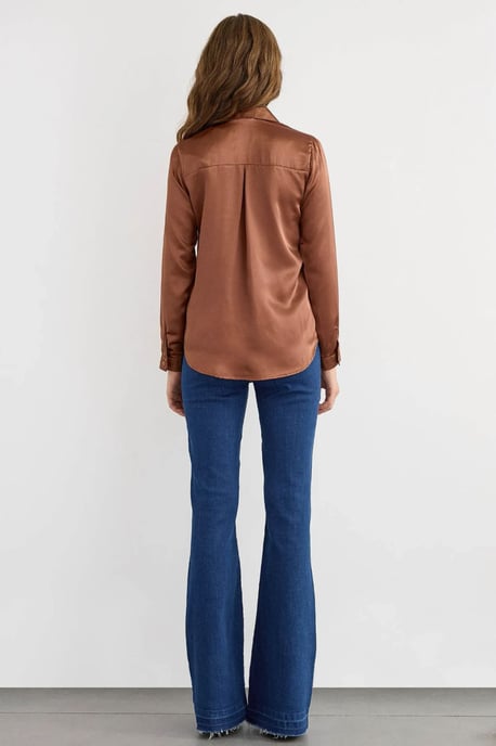 Satin Klassiek Shirt - Image 4