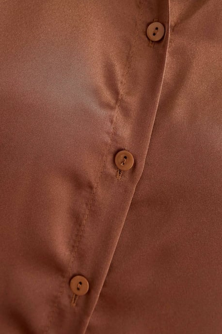 Satin Klassiek Shirt - Image 5