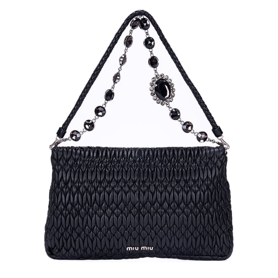 Medium Crystal Chain Flap Clutch   schoudertas - Image 5