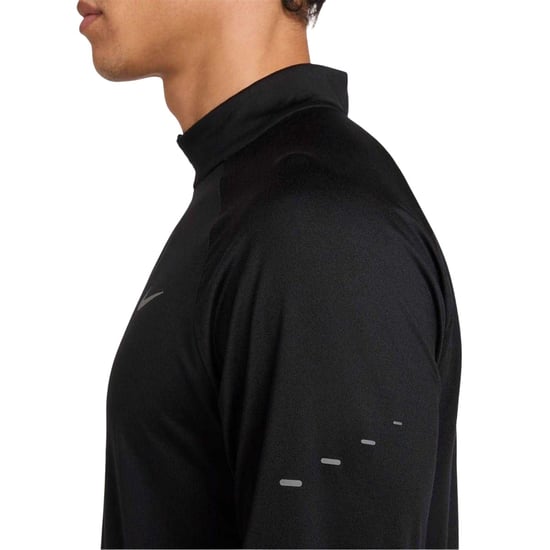 Nike Heren Stride Hardloop Top (Zwart) - Image 3