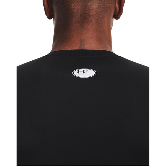 Under Armour Heren HeatGear Training T-shirt (Zwart) - Image 4