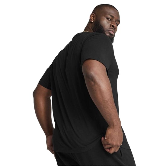 Puma Heren T-shirt met klein logo, normale pasvorm (Poema Zwart) - Image 3
