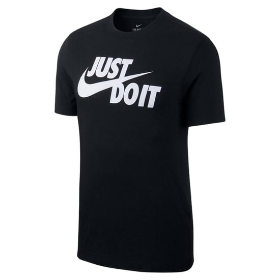 Nike Heren Just Do It Swoosh T-shirt (Zwart/Wit) - Image 1