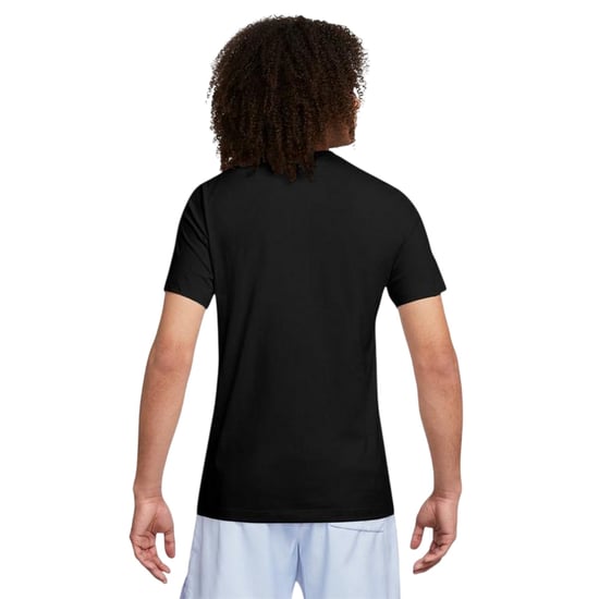 Nike Heren Just Do It Swoosh T-shirt (Zwart/Wit) - Image 4