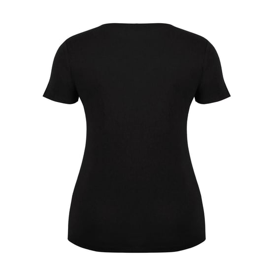 Slazenger Dames/Dames T-Shirt (Zwart) - Image 3