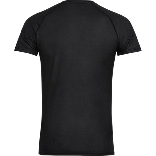 Odlo Heren Crew Neck Slim T-Shirt (Zwart) - Image 2