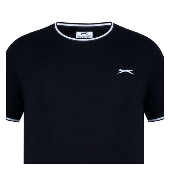 Slazenger Katoenen heren-T-shirt (Zwart) - Image 4