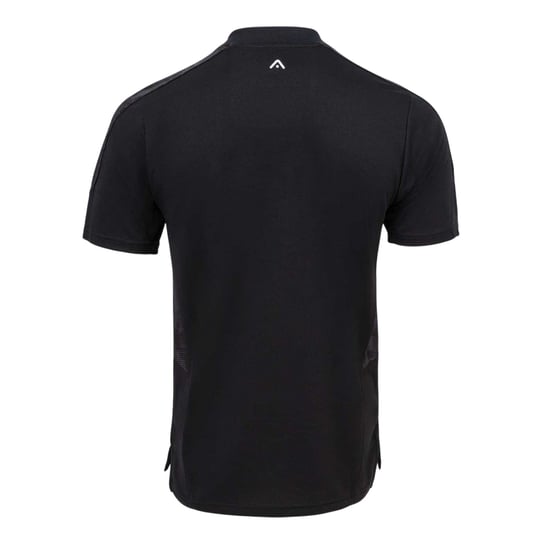 KooGa Mens Panels Crew Neck T-Shirt (Black) - Image 2