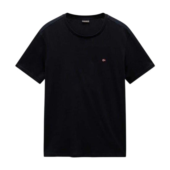 Napapijri Heren Salis Logo T-shirt met korte mouwen (Zwart) - Image 1