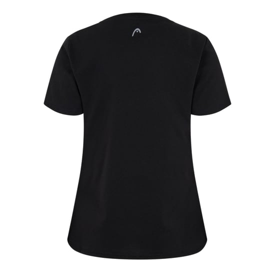 Head Dames/Dames Club Lisa Crew Hals T-shirt (Zwart) - Image 2