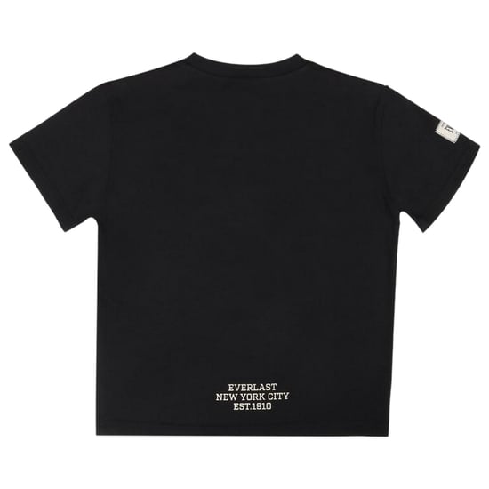 Everlast Oversized T-shirt met opschrift voor kinderen/Kinderen Crew Hals (Zwart/Wit) - Image 2