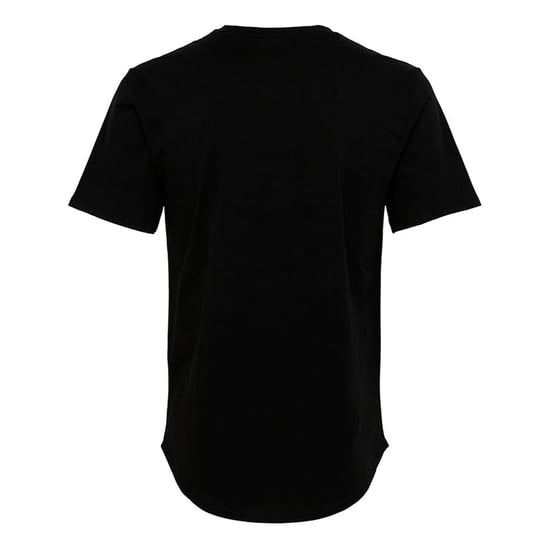 Only and Sons Heren Crew Hals Oversized T-shirt (Zwart) - Image 2