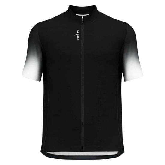 Odlo Slim-fit fietsshirt voor heren met kleurverloopprint (Zwarte afdruk) - Image 1
