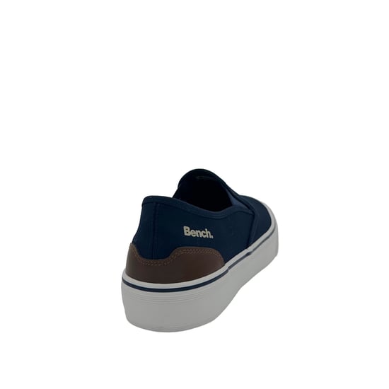 Bench Dalton Canvas Slip On Men's Navy Trainers - Image 4