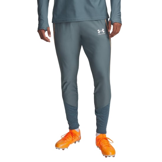Under Armour Challenger Pro sportbroek voor heren (Grijs/Oranje) - Image 1