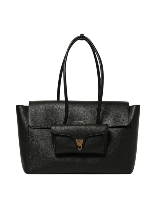 Coccinelle Shopper Bag Zwart - Image 1