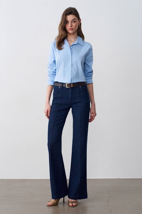 Hoge Taille Flare Jeans - Image 1