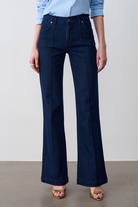 Hoge Taille Flare Jeans - Image 3