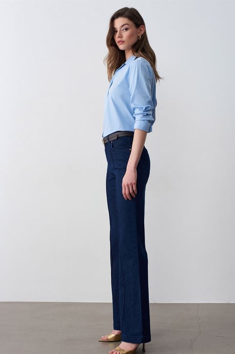 Hoge Taille Flare Jeans - Image 4