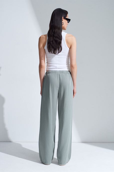 Hoge-Taille Brede Pijpen Denim Jeans - Image 2