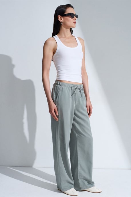 Hoge-Taille Brede Pijpen Denim Jeans - Image 4