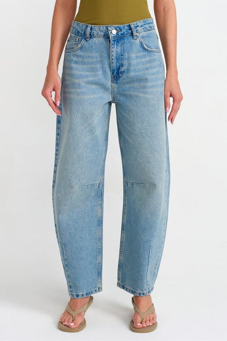 Hoge Taille Ballonspijpen Jeans - Image 3