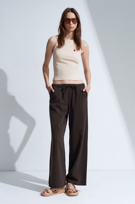 Midwaist Wijde Jeans - Image 1