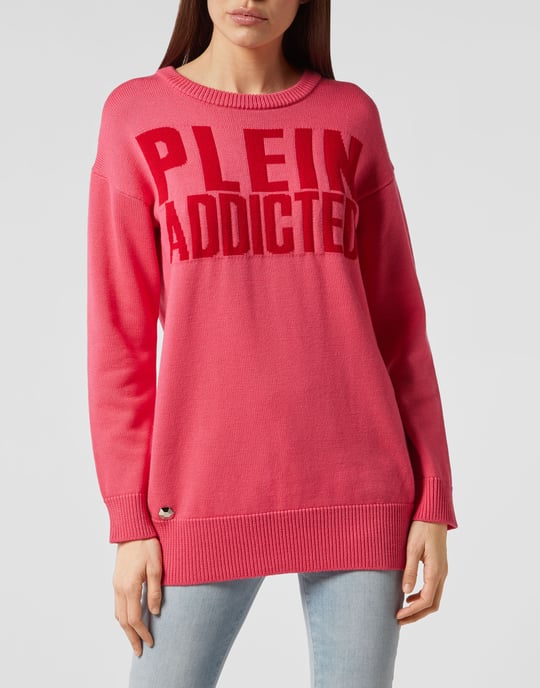 Pullover Round Neck Ls Statement - Image 2