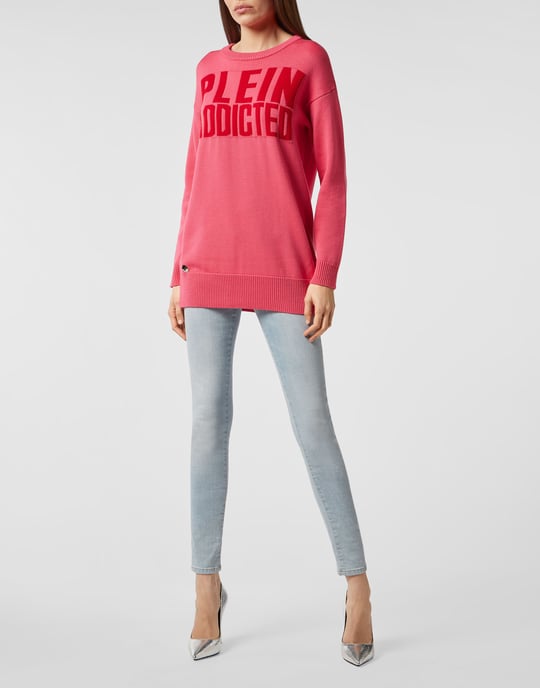 Pullover Round Neck Ls Statement - Image 4